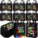 Sweetude 36 Pcs 2026 Graduation Gift Bags with Handles Reusable Congrats Grad Tote Bags for College Graduation Party Supplies