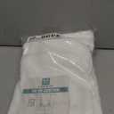 H.VERSAILTEX Tie Up Linen Curtains 63 Inch Length Nature Linen Textured Privacy Curtain Multi Hanging Ways Shade Balloon Window Shade Rod Pocket Casual Curtain - 42x63 - White