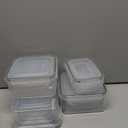 40 PCS Food Storage Containers with Lids Airtight, 100% Leakproof Plastic Meal-Prep Containers Reusable(20 Containers & 20 Lids),Microwave and Dishwasher Safe, Includes Labels & Pen