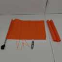No Brand Orange Boat Flag Water Ski Flag 12” x 18” Kayak Flag with Pole and Storage Bag