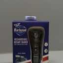 Barbasol Rotary Shaver, Rechargeable Electric Rotary Shaver with Stainless Steel Blades, Pop-Up Trimmer, Wireless Cordless Electric Razor, Close Shave, Full 8 Hour Charge Provides 45 Minute Run-Time