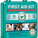 General Medi 360 Pieces Hardcase First Aid Kit - Comprehensive Large First Aid Box Contains Premium Medical Supplies for Travel, Home, Office, Vehicle, Camping, Workplace & Outdoor