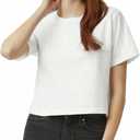 American Apparel Women's Fine Jersey Boxy Style G102 T-Shirt (2-Pack) (S)