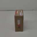 Small Glass Shaker Bottle, 2 Pack 16oz BPA Free Odorless Shaker Bottle with 304SS Mixing Ball and Removable Cleaning Brush for Fitness & Protein Shakes(Black-2Pack)