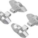RCAWD 4X Aluminum Alloy Front Or Rear Scale Brake Calipers for 1/7 Traxxas UDR Unlimited Desert Racer 85086-4(Silver)