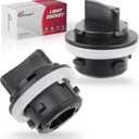 Front Turn Signal Light Bulb Socket Holder Fit for KIA Forte Optima Rondo Sorento Soul Hyundai Elantra Genesis Sonata Tucson Head Signal Light Lamp Connector Plug Replace #92166-3K000 2PCS