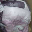 Dinjoy Girls Comforter Set Queen Size 7 Pieces Bed in A Bag Ombre Purple White Rainbow Bedding Set Collections for Teen Women (1 Comforter, 1 Flat Sheet, 1 Fitted Sheet, 2 Pillow Shams, 2 Pillowcases)