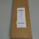 Silver Curtain Rods for Windows 32 to 60 Inch, Heavy Duty Curtain Rod Adjustable Length, 1 Inch Diameter Modern Decorative Curtains Rods(Silver,32-60")