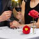 3 x Della Stella Heart Shaped Pop up Gift Box,Surprise Pop up Valentines Gift Box,Birthday or Valentine's Day Gifts for Classroom,Wife,Girlfriend