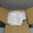 2000 Saddle Bags 6.5" X 6.25"  Clear Plastic Deli Flip Top Sandwich Saddle Bags Bulk - Perfect Portions Deli Food Service Plastic Wrap - Commercial Food Packaging Sandwich Wraps Restaurant Supplies