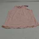 baleaf Womens Golf Shirt Sleeveless Tennis Tank Tops V-Neck Racerback Polo Collar UPF (XL, Pink)