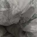 Bedsure Queen Comforter Set - Sage Green Bed Set, 3 Pieces Cute Floral Bedding, 1 Soft Reversible Botanical Flowers Comforter and 2 Pillow Shams