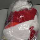 Boy Santa Suit, 5 Pcs Children's Santa Costume Kids Santa Claus Costume Outfit for Halloween Cosplay (Red Zipper), Size: 3-5 Y