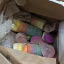 Nuanchu Tempera Paint Cakes 15 Colors Washable Art Supplies, 120 Pcs, 1 Count