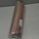 Toddler Booster Seat Dining Table Kitchen Chair, Waterproof Anti-Scratch PU Cushion, Non-Slip Bottom, Adjustable Buckle Straps, Easy Clean Portable Seat Cushion (Brown)