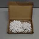 Wenqik 16 Pcs Winter Wooden Snowflake Decor Christmas Winter Snowflake Tabletop Decorations 3D Snow Table Signs Standing Centerpiece Xmas Tiered Tray Decorations for Party(White)