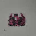 Women's Floral Ruffle Hem Wrap Shorts Casual Summer Elastic Waist Tie Front Zip Up Boho Skirts Skorts 2025 (Medium, Hot Pink)
