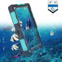 Waterproof Snorkeling Phone Case, Underwater Phone Case for iPhone 17/16/15/14/13 Pro Max Plus,Galaxy S10-S25 Plus/Ultra, A21-A56 [50ft/15m] Photo&Video Cover for iPhone Samsung