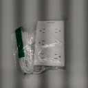 Surge Protector Power Strip - 12 Outlets(1850W/15A) 6 USB Ports2 USB C, 6FT Flat Plug Extension Cord, Wall Mount Multi Plug Outlet Extender, ETL Listed for Home, Dorm Room (White)