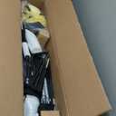 VEVOR Portable Soccer Goal, 12 x 6 ft Large Practice Soccer Net, Steel Fiberglass Structure Training Goal Set with Carry Bag, All-Weather Outdoor Use, for Backyards, Parks, School Fields