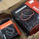 A-Premium Front and Rear Vented Disc Brake Rotors + Ceramic Pads Kit Compatible with Select Volvo Models - XC60 2010-2015, 12-PC Set