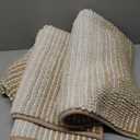 BSICPRO Bathroom Rugs and Mats Sets, 2 Piece Thick Absorbent Chenille Bath Mat Rug Set Non Slip, Soft Shaggy Bath Room Floor Mats for Bathroom, Machine Washable (Beige, 20" x 60" Plus 20" x 32")