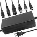 42V 2A Li-ion Battery Charger Multiple Plugs for Xiaomi M365 ES2/ES4/E22/ES1L Inline Connector 36V 10S