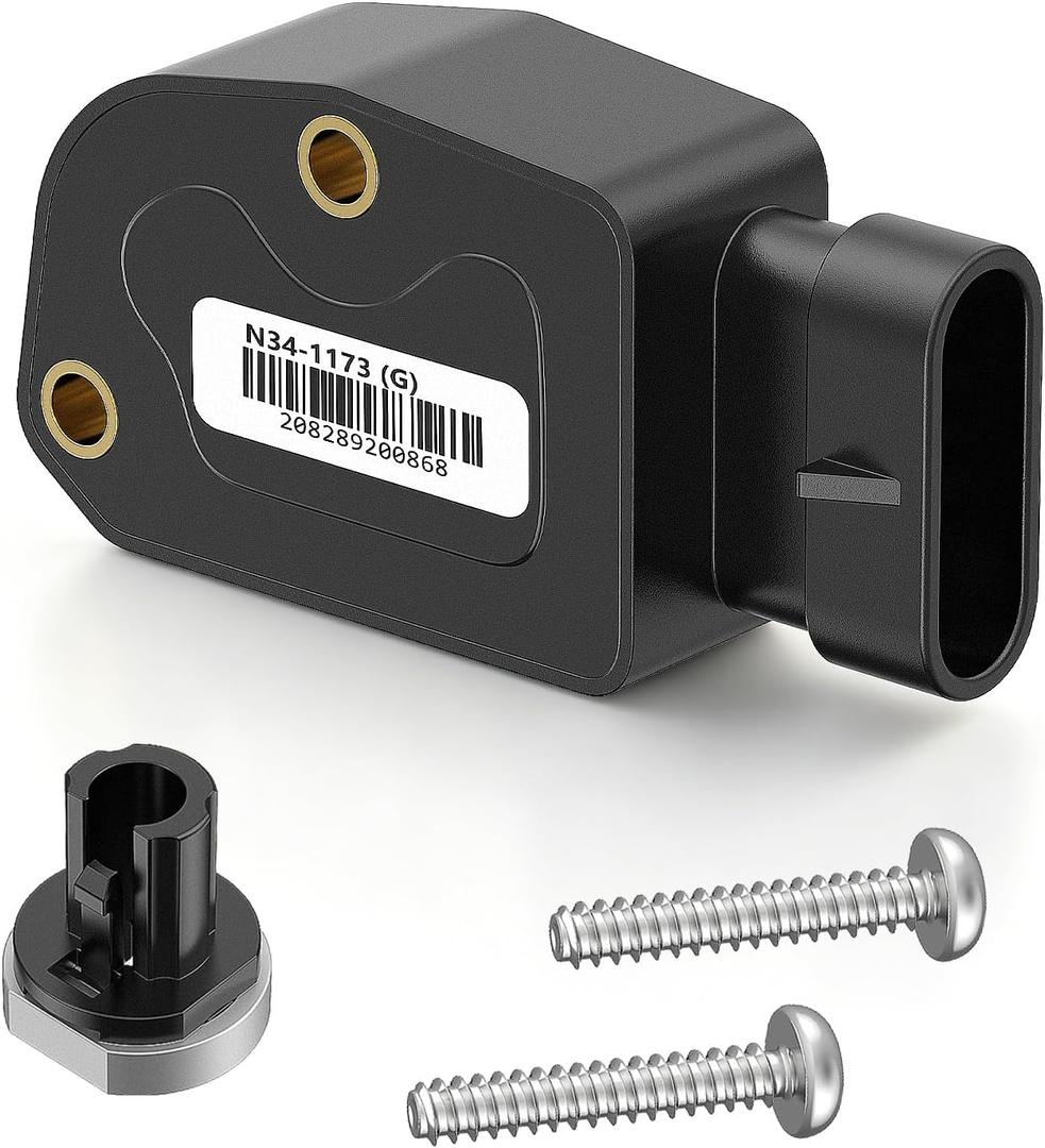 Golf Cart Throttle Sensor for 2010-Up Club Car Precedent, Tempo, Onward Gas Models with 2nd Gen Accelerator Pedal Assembly, OEM#N34-1173(G)