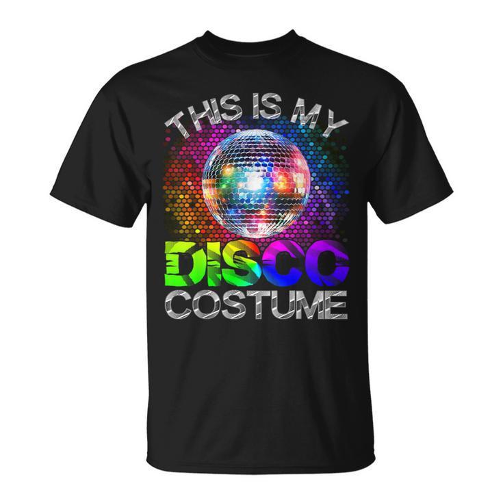 This Is My Disco Costume - 1970s Funky Party 70s Groove T-Shirt , Size 2T