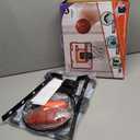 Adjustable Height Basketball Hoop Indoor with LED Lights, Basketball Toys Gifts for 5 6 7 8 9 10+ Year Old Boys Kids, Indoor Over The Door Mini Basketball Hoops with Electronic Scoreboard & 3 Balls