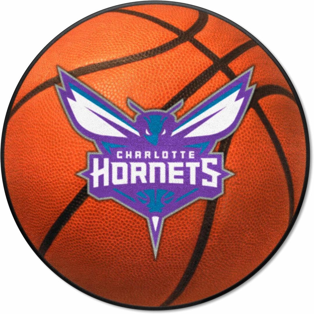 FANMATS NBA Charlotte Hornets 27in Round Mat