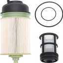 Fuel Filter Element and Pre-screen Fit for Detroit Diesel Engines DD13 DD15 DD16 Freightliner Western Star,Replace# A4720900651 PF9908