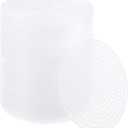 PATIKIL 3" Round Circle Plastic Canvas Mesh Sheets, 100 Pcs Eye Mesh for Embroidery 2mm Holes with Needlepoint Blank for DIY Crafting Wreathing Coasters Card Holder