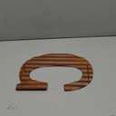 COLLECTIVE HOME - 12" Metal Letters for Wall Decor, Corrugated Rusty Letters, Rustic Hanging Wall Decor, Monogram Hanging Farmhouse Decor, Alphabet Signs for Office Bedroom Living Room Kitchen (C)