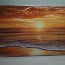 Yuaxker large Beach Canvas Wall Art Modern Funky Poster Prints Wall Decor for Living Room Bedroom Dining Room Office Home Decor 30x60inch
