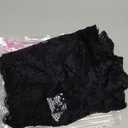 Lilosy Petite Sexy Women Floral Lace Pajamas Lingerie Set High Waist Sheer Sleepwear See Through Nightwear Cami Shorts Bra and Panty 2 Piece Black X-Small