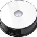 LED Display Stand, Spinning Display With Colored Lights, 7 Color Base for Glass Bottle Crystal Art Figurine Decoration