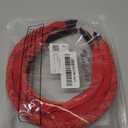 Taiyin 4 Pack Red Headbands for Women, Knotted & Braided Satin Velvet Hairbands, Non Slip Criss Cross Wide Headband Set, Bridal Fashion Hair Accessories, Gift for Mom Women Girls