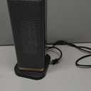 Space Heaters for Indoor Use, 1500W Electric Heater with Thermostat, 70 Oscillation, Remote Control, 3 Modes, 12H Timer, Portable Heater for Bedroom, Office, Home (Gold)