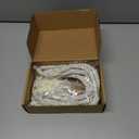 Wedding Lasso Rope Lazo para Boda White Rose Flower Lasso for Ceremony Lazo De Boda Mexico Bridal Gift