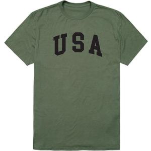 Rapiddominance America Basic Tees (X-Large, Olive)