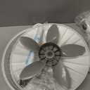 Lasko Cyclone Pedestal Fan, Adjustable Height, Remote Control, Timer, 3 Speeds, for Bedroom, Kitchen, Office and Living Room, 18", White, 1885, Large, 53.5 In. Tall