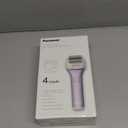 Panasonic Electric Shaver for Women, Cordless 4-Blade Shaver, Bikini Attachment, Pop-Up Trimmer, Wet Dry Operation, Electric Razors for Women - ES-AWL8AV (Purple)