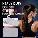 2 x 5 Pack Microfiber Gym Towels for Working Out, 16" X 26.8", Silver ION Odor-Free Absorbent Fiber, Fast Drying and Quick Dry Towels for Body Sweat, Working Out (Multicolor)