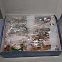 Christmas Gingerbread House Big Building Kit 1111 Pieces Compatible with Lego, Christmas Village House Building Blocks Toy Set Compatible with Lego, Stable Lovely Toy for Families Friends