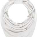 GOT Sports UPF 50+ Cooling Bandana for Men & Women - Thermoregulation, Moisture-Wicking, Sun Protection Bandana Neck Wraps (White)