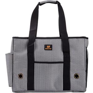 Striped Cat Carrier Dog Carrier Cat Carrier Dog or Pet Dog Bag Handbag Carry Bag Shoulder Bag for Small Dogs Puppies