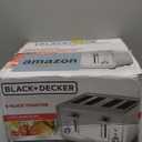 BLACK+DECKER 4-Slice Toaster, Stainless Steel, TR4900SSD