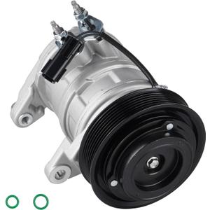 ILONPA New AC Air Condition Compressor w/Clutch for Dodge Ram 1500/2500/3500 Pickup 5.7L 2003 2004 2005 2006 2007 2008 (5.7L Only; NOT for Other Engines), 1522054 1010802