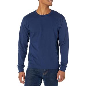 Hanes Men's Beefy Long Sleeve Shirt, 1 or 2 Pack (3X-Large)